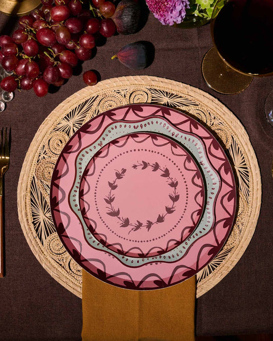 Fête Hors d'Oeuvres Plate Set - Blush