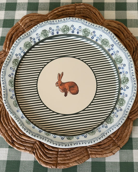 The Hop Appetizer Plate Set - Cottontail