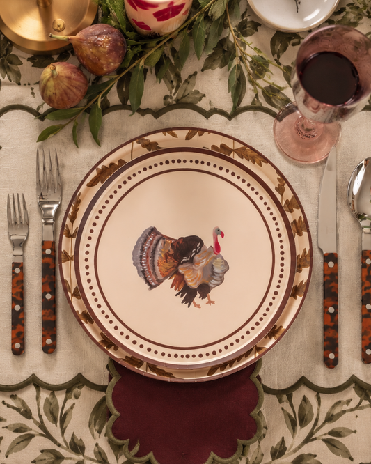 Hearth Appetizer Plate Set in Covey