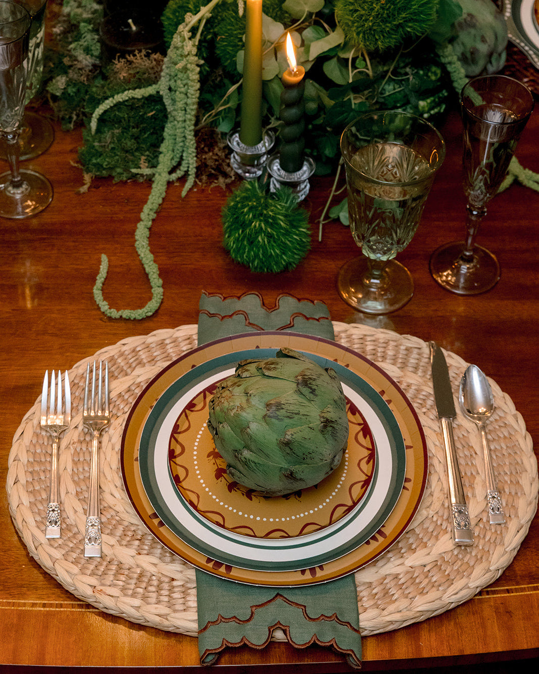 Fête Hors d'Oeuvres Plate Set - Maple