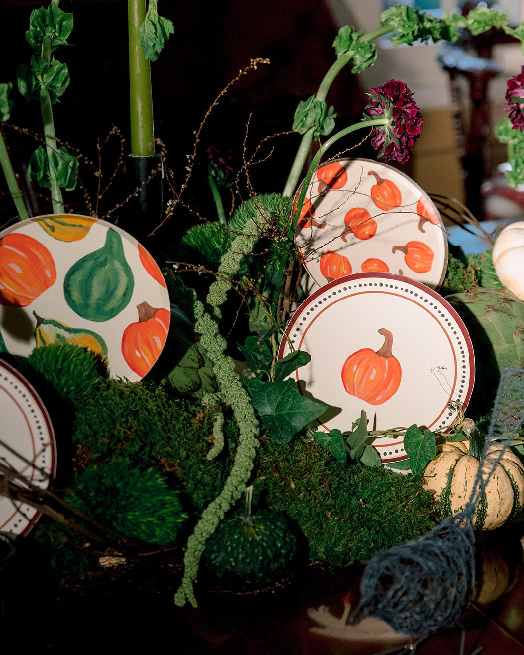 Sanderson Hors d'Oeuvres Plate - Pumpkin