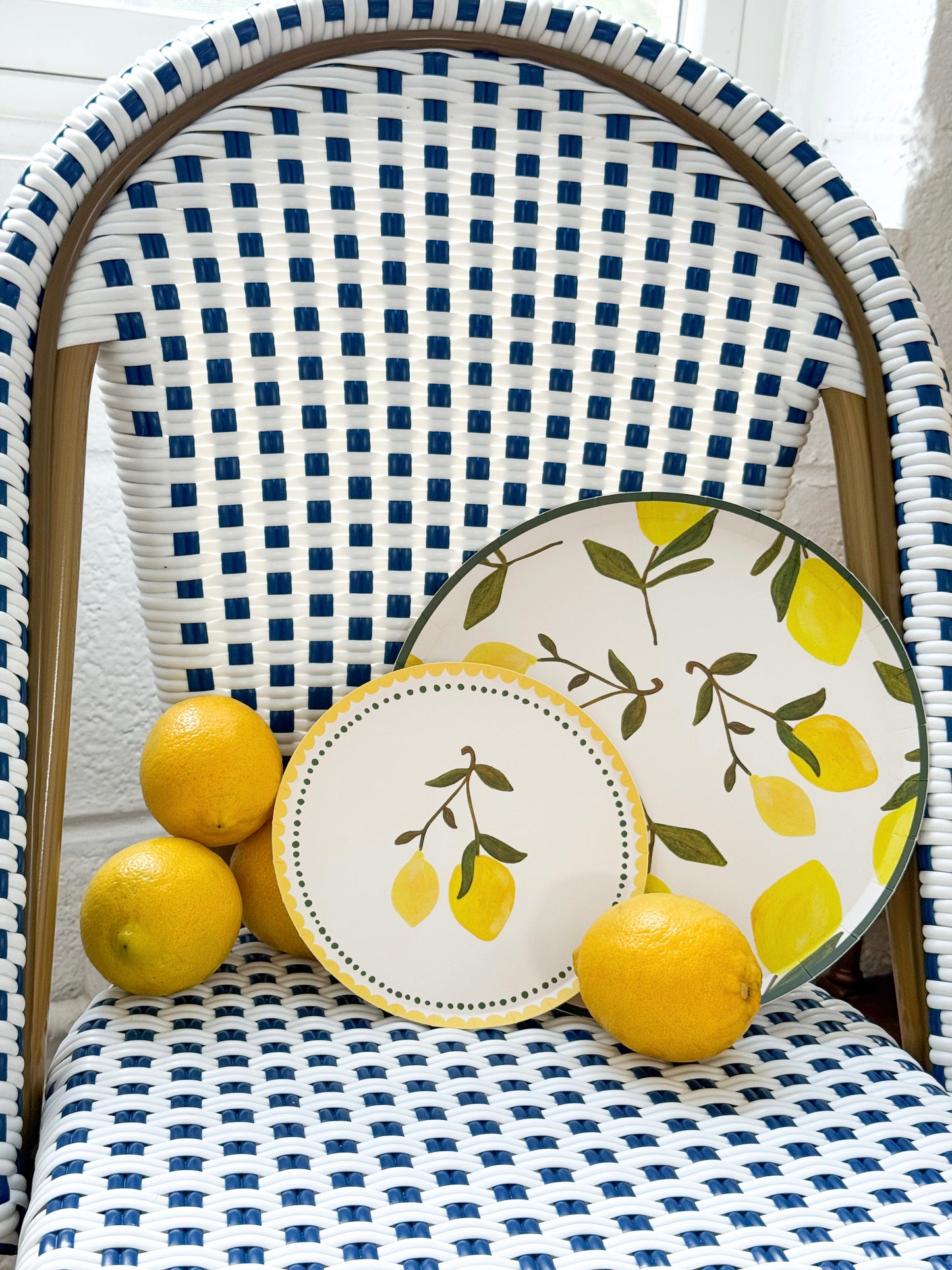 Sorrento Hors d'Oeuvres Plate Set - Limon