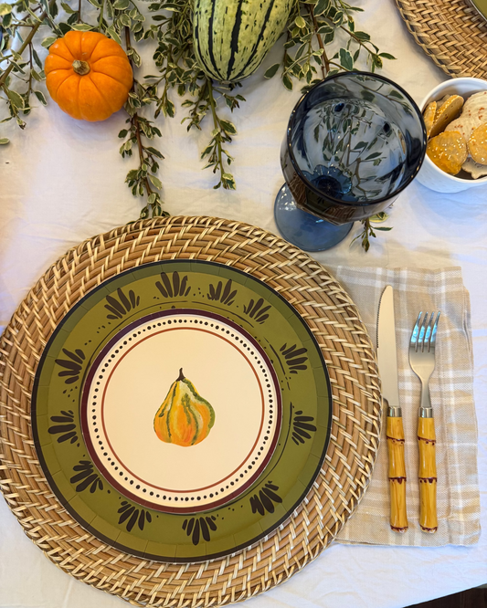 Fleur Dinner Plate Set - Wicked