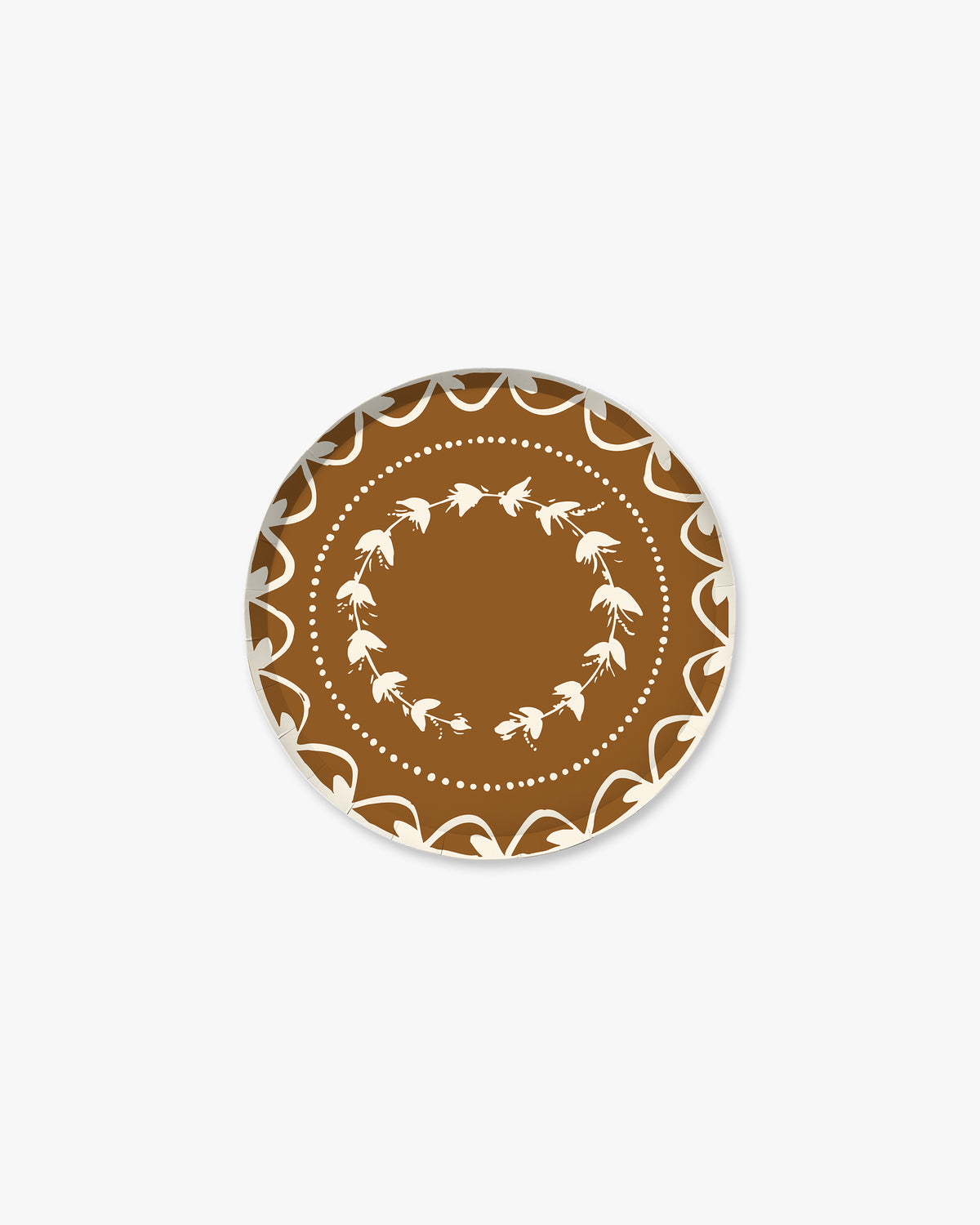 Fête Hors d’Oeuvres Plate Set in Brass