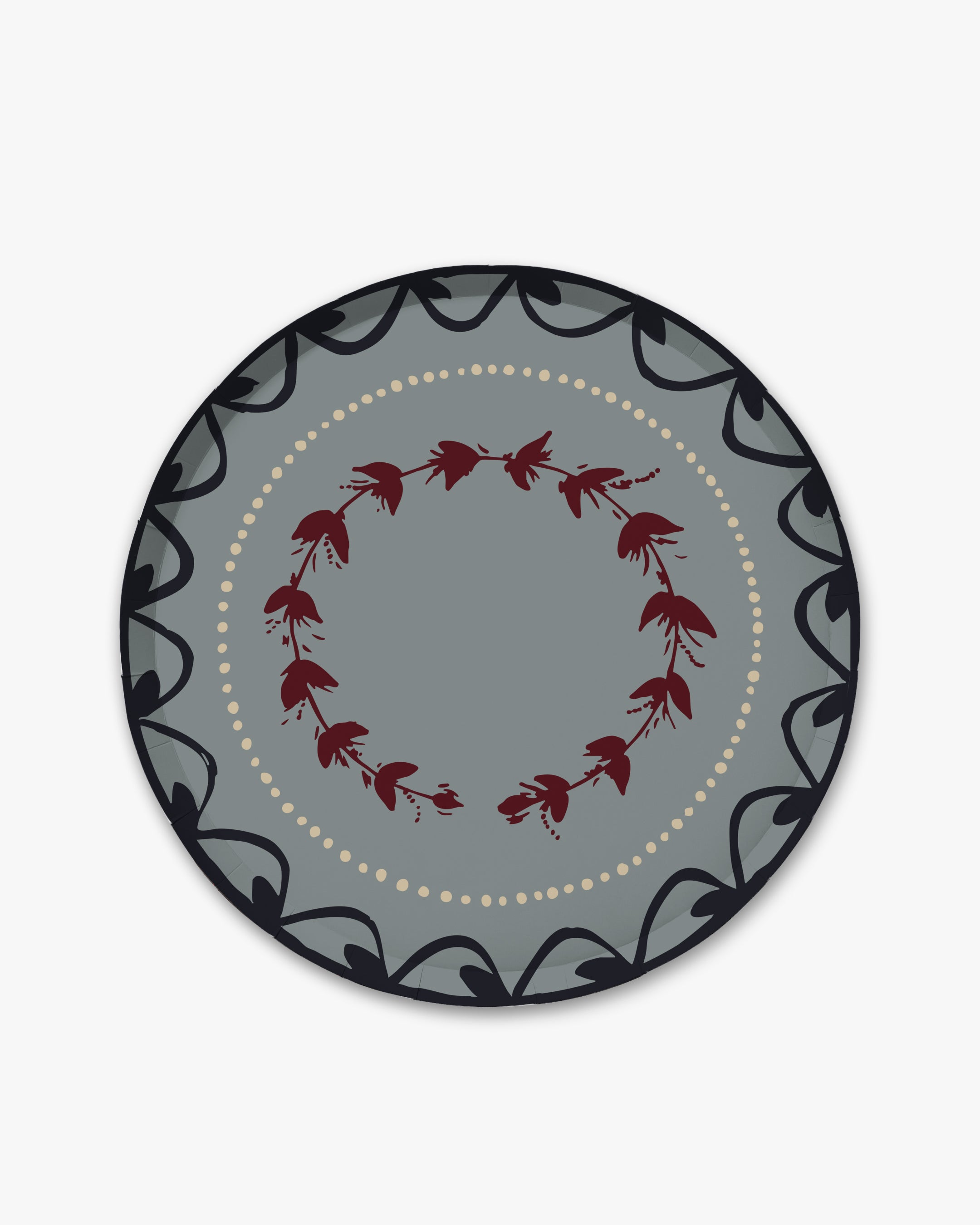 Fête Dinner Plate Set in Dusty Blue