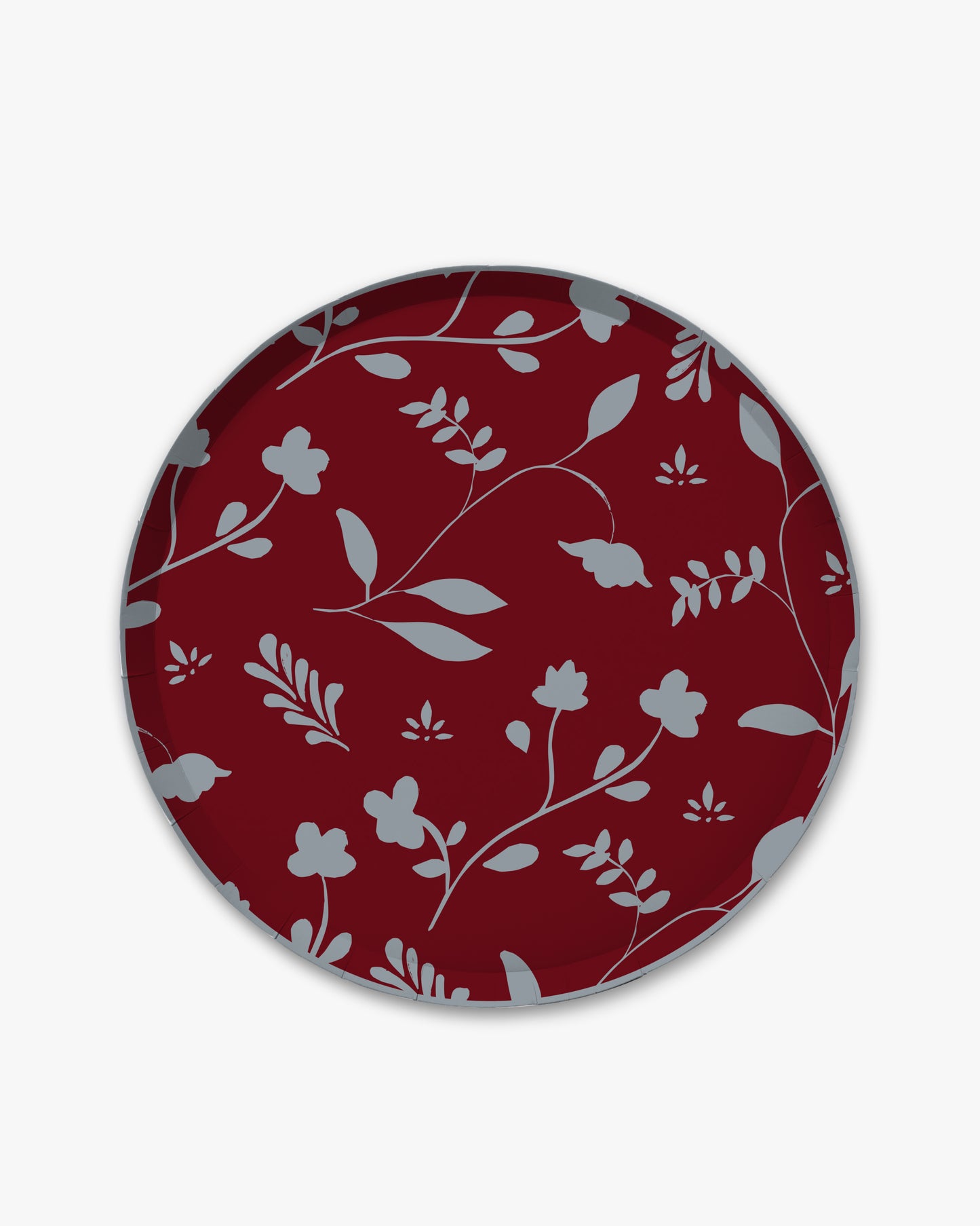 Woodland Dinner Plate Set - Ruby