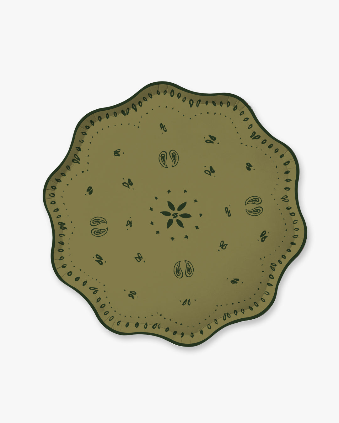 Rodeo Dinner Plate Set - Olive