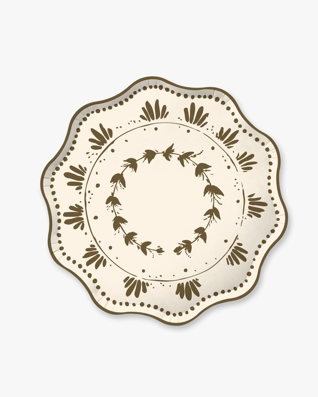 Plume Dinner Plate Set in Cypress