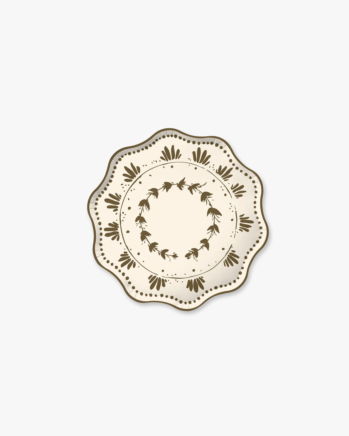 Plume Hors d’Oeuvres Plate Set in Cypress