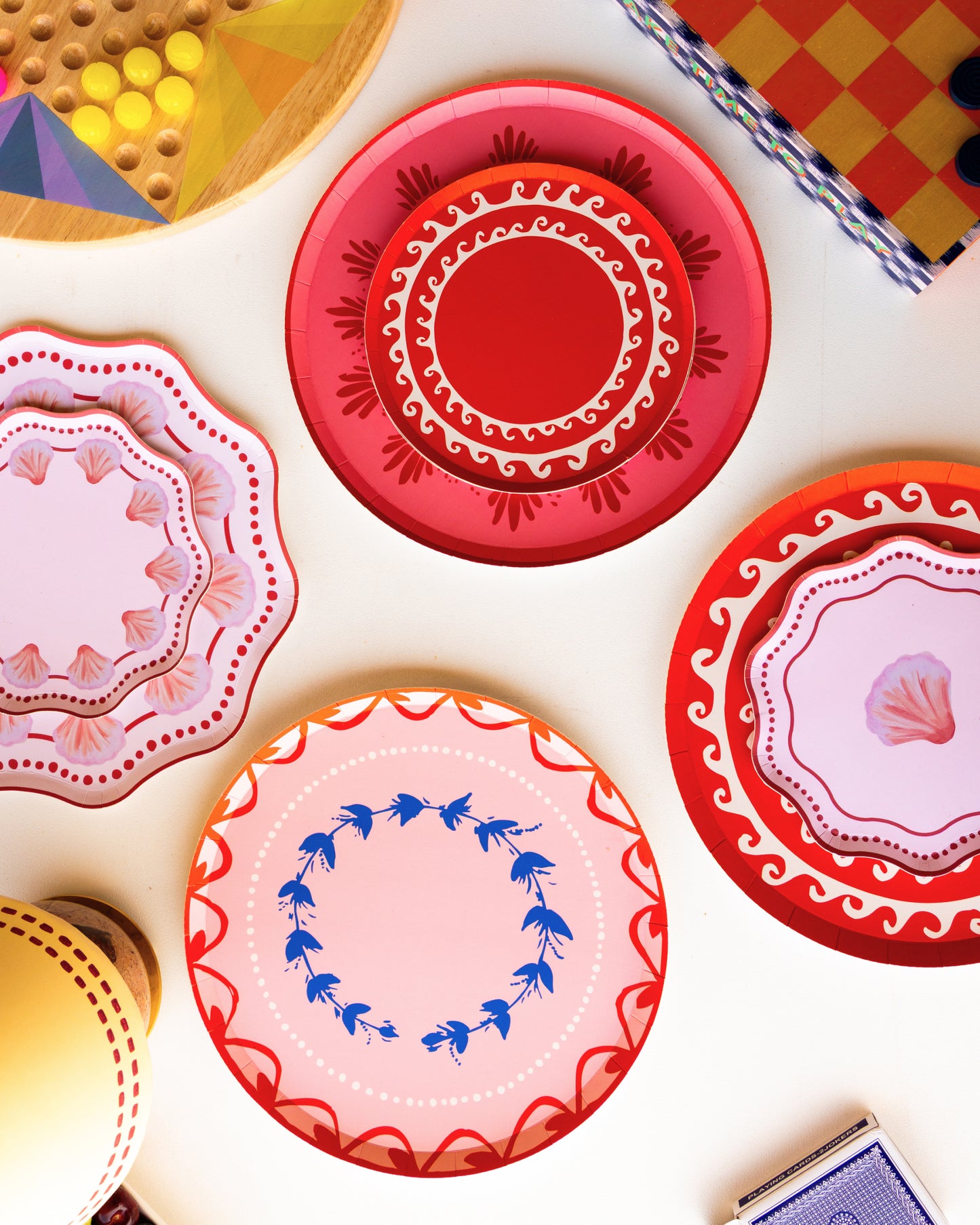 Fête Dinner Plate Set - Sunset Spritz