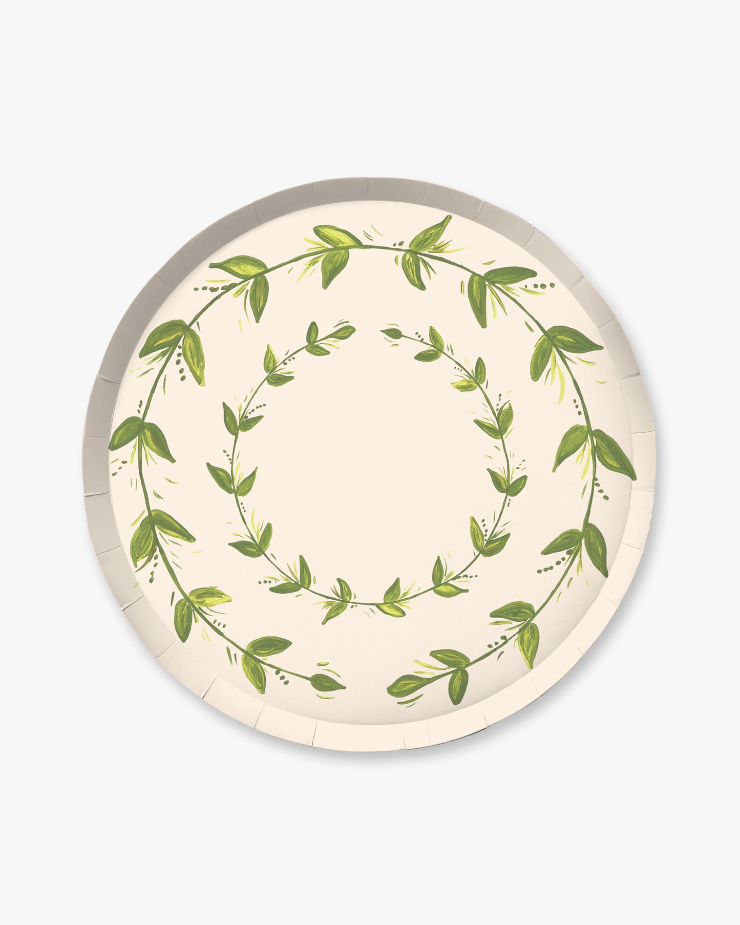 Verde Vines Dinner Plate Set - Ivory