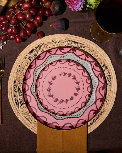 Rodeo Dessert Plate Set - Powder