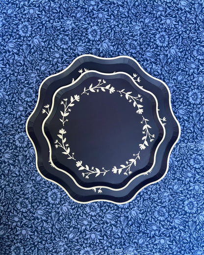 Garland Dinner Plate Set - French Navy