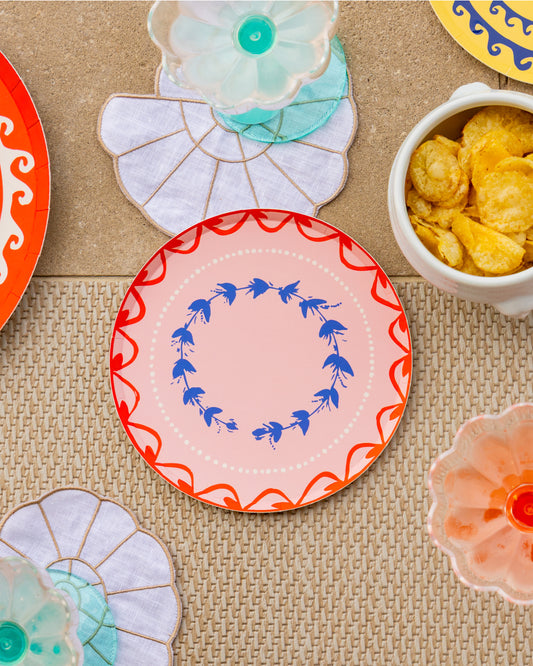 Fête Dinner Plate Set - Sunset Spritz