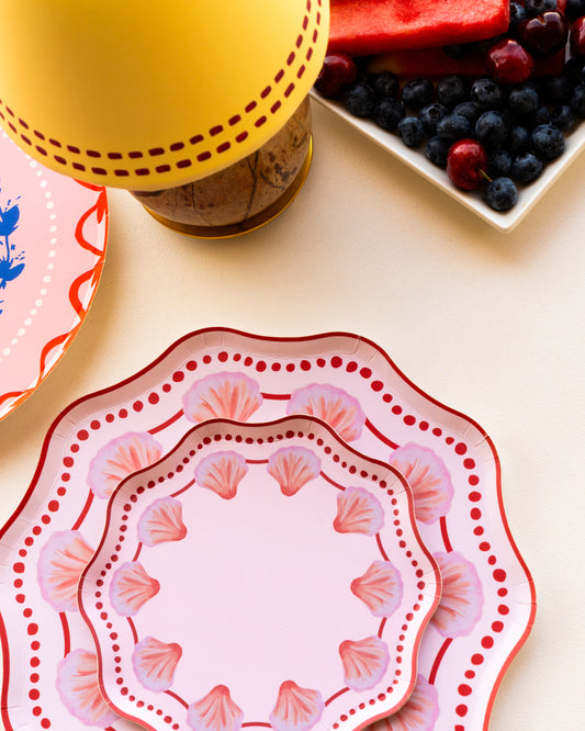 Sirena Dinner Plate Set - Opaline