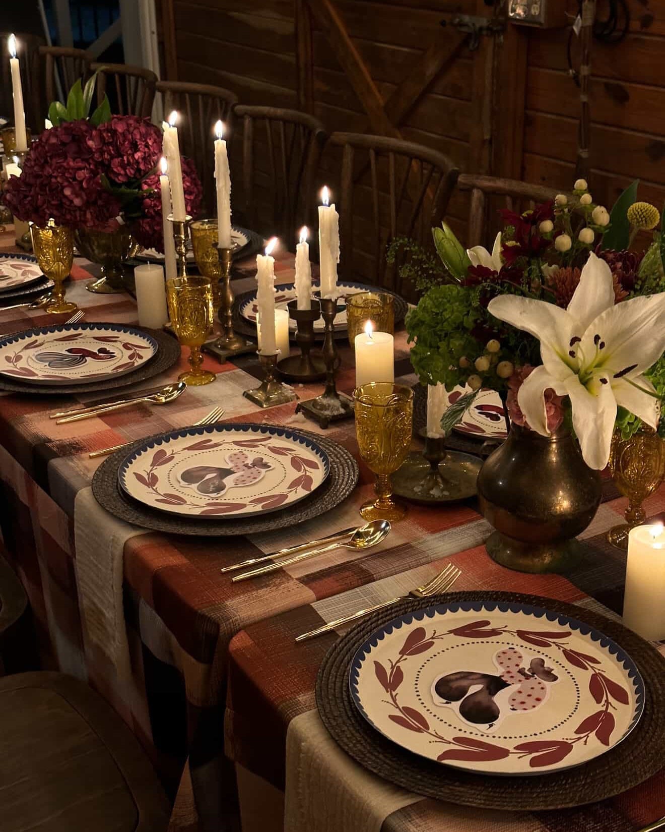 Americano Dinner Plate Set - Multi