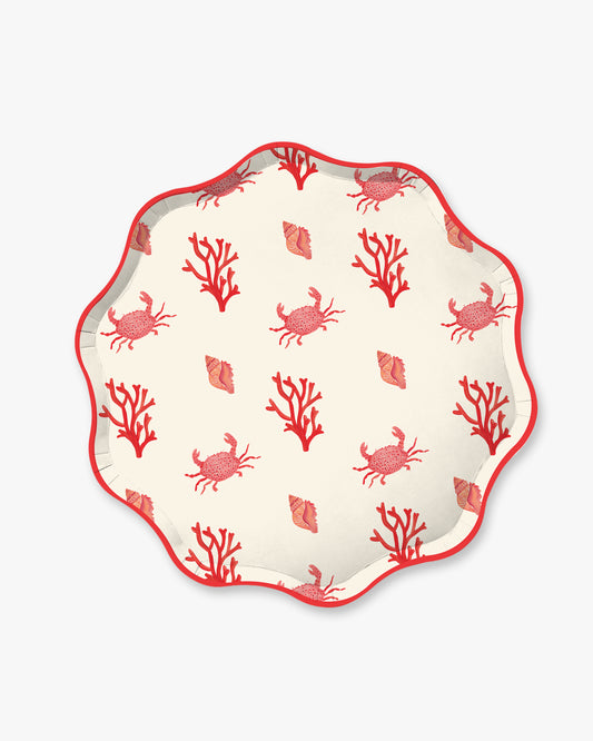 Beachcomber Dinner Plate Set - Crabwalk