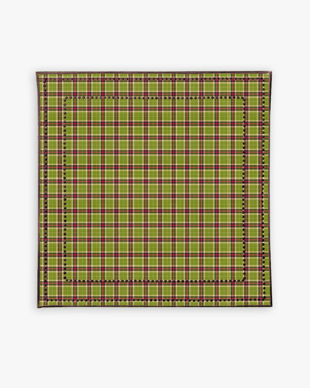Bijou Napkin in Green Tartan