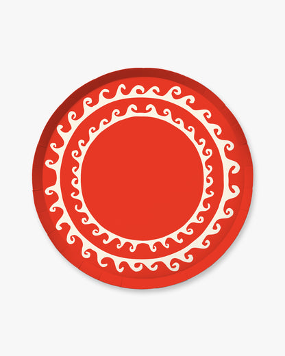 Breaker Dinner Plate Set - Tomato