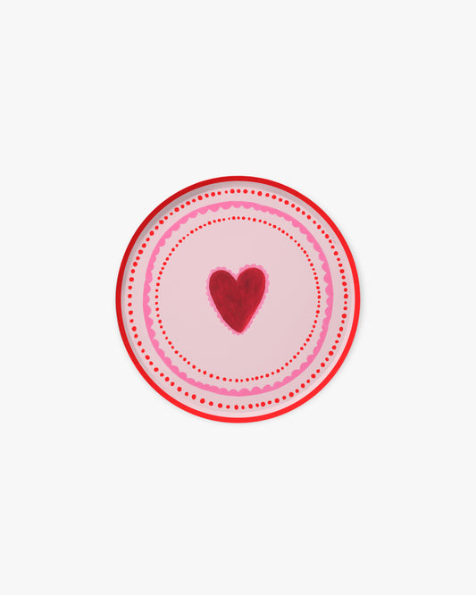 Darling Hors d'Oeuvres Plate Set - Blush