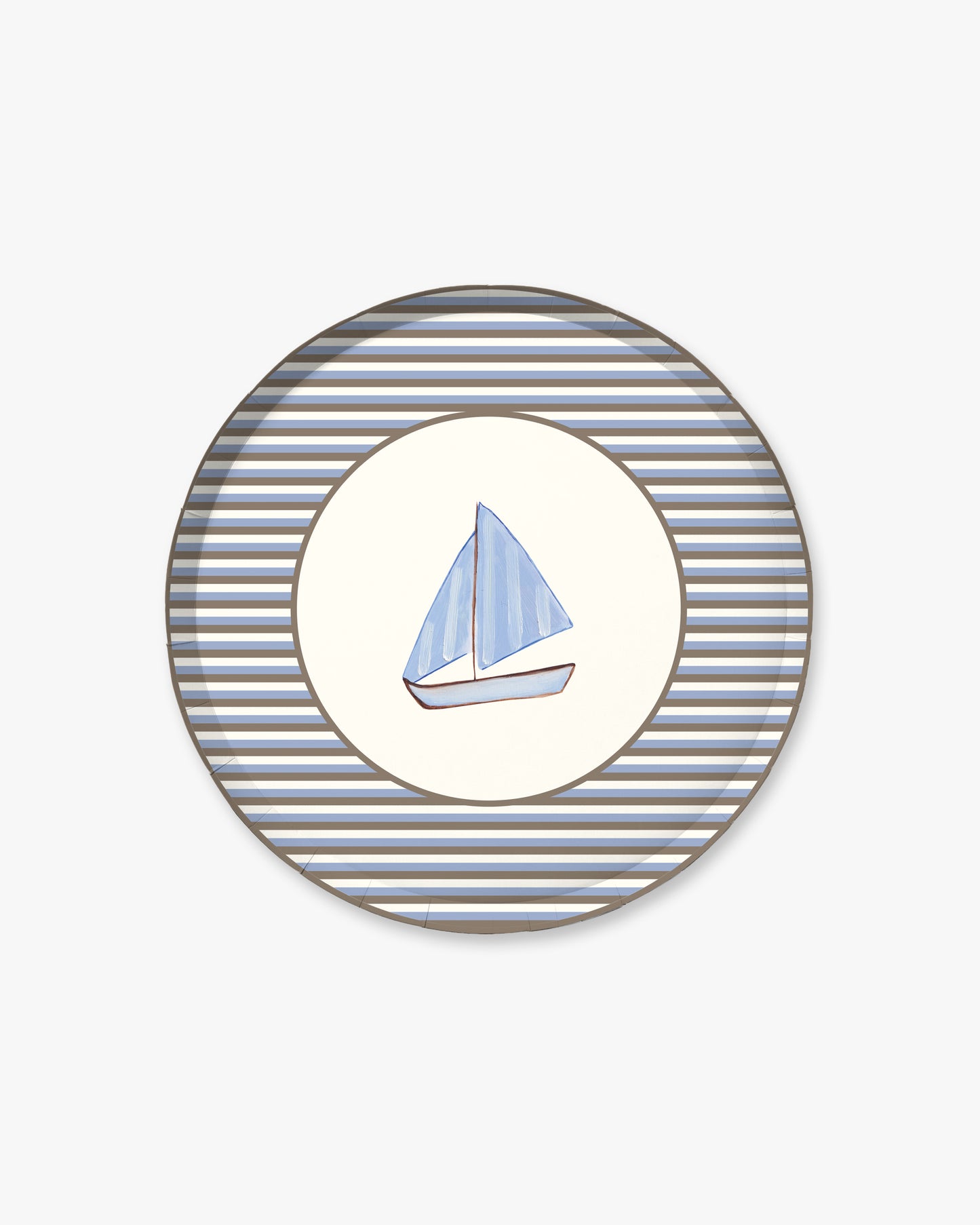 Drift Appetizer Plate Set - Saltwater Stripe