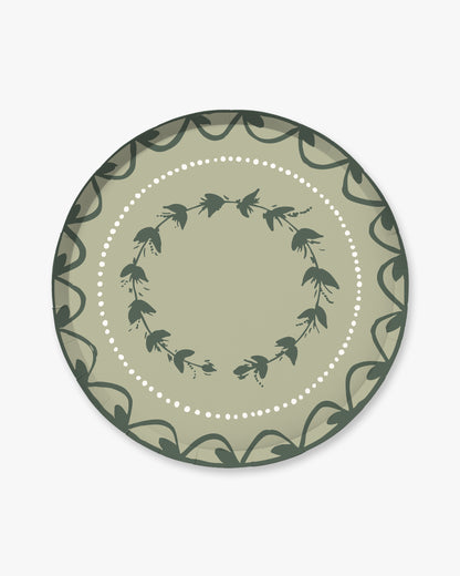 Fête Dinner Plate Set - Basil