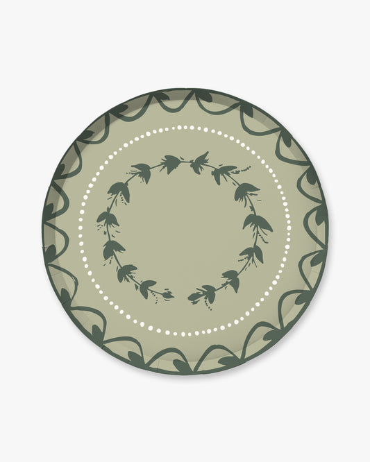 Fête Dinner Plate Set - Basil