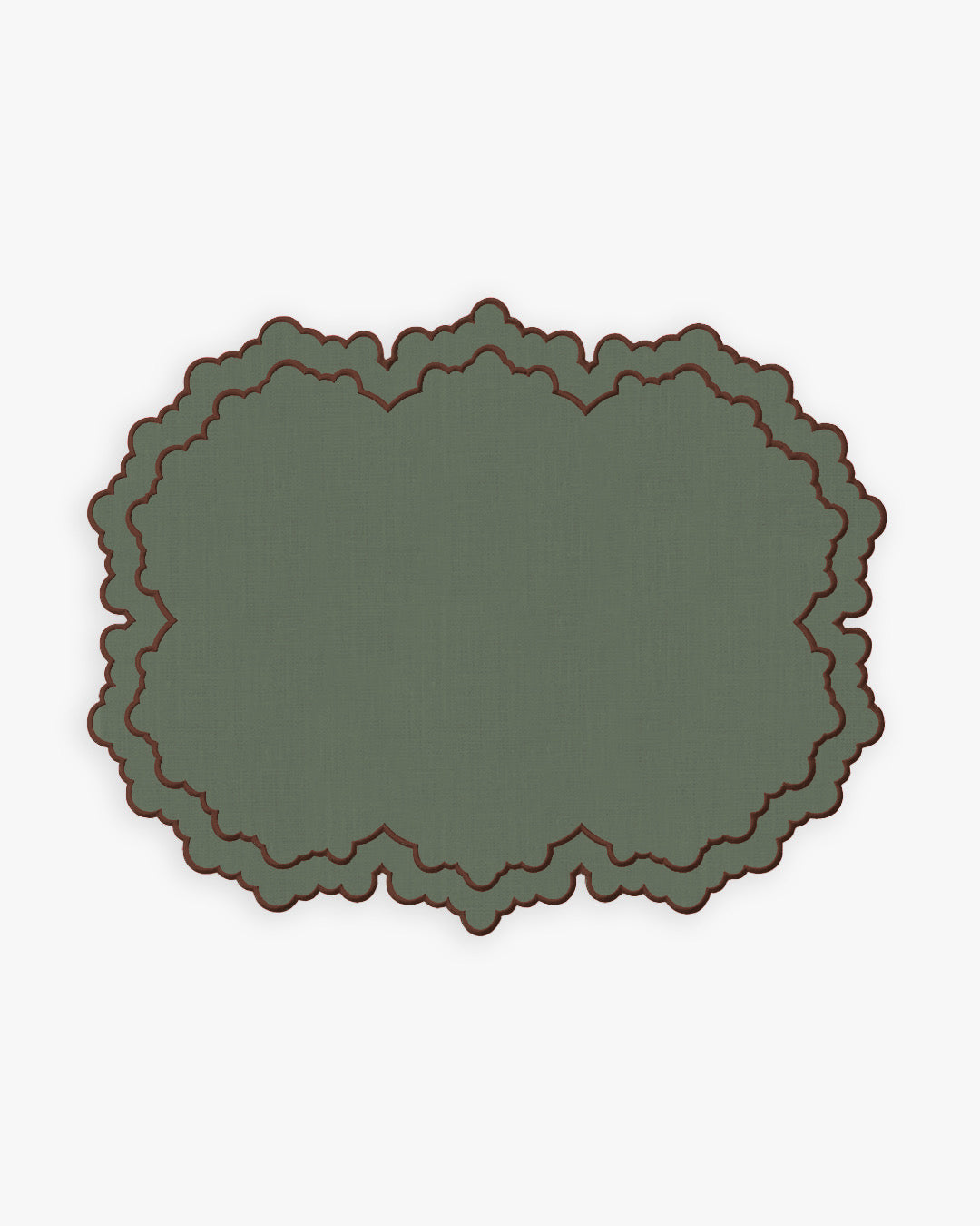 Hibiscus Placemat in Forest