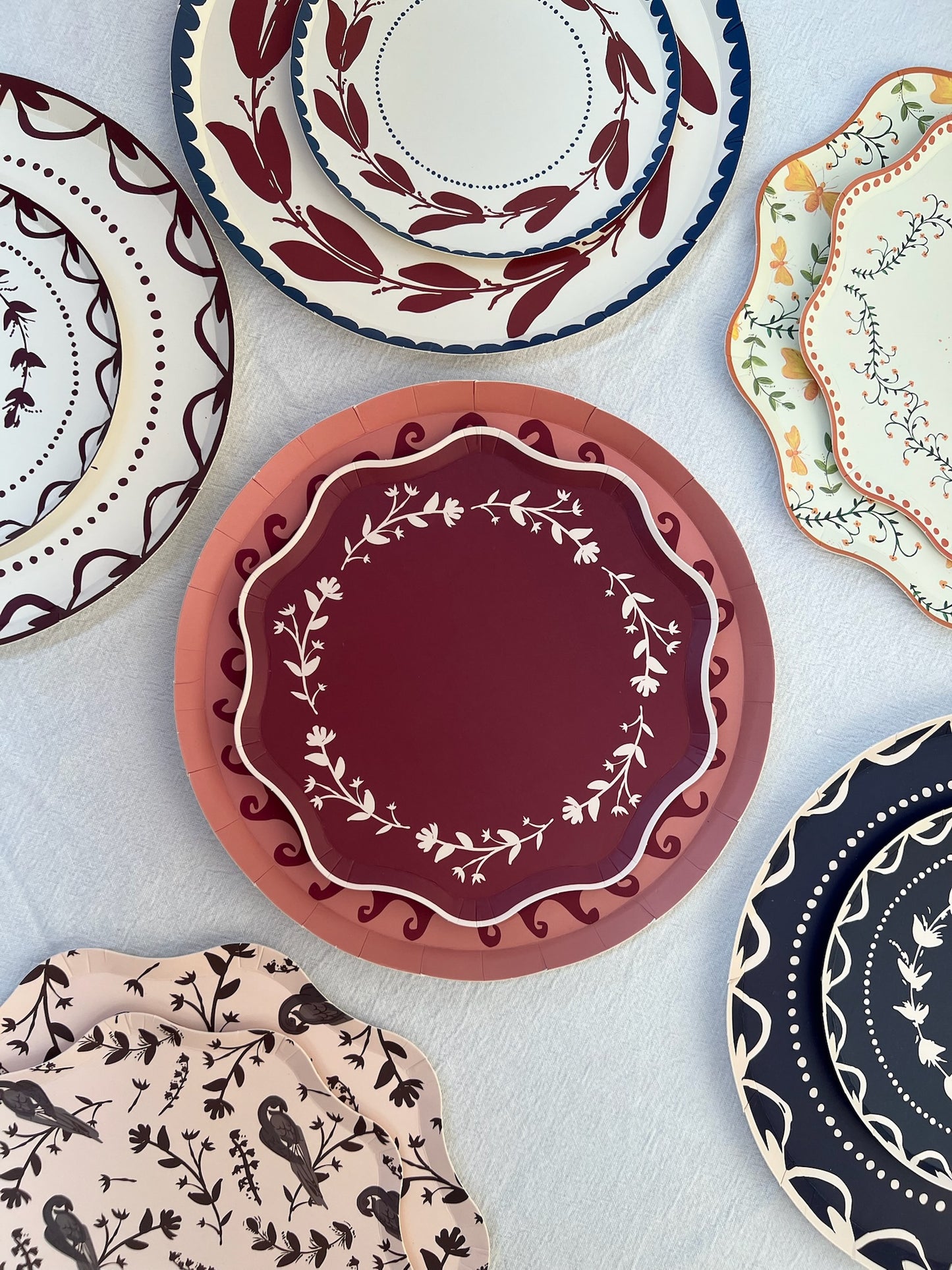 Garden Toile Dinner Plate Set - Coco