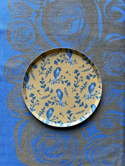 Garden Toile Dinner Plate Set - Marigold