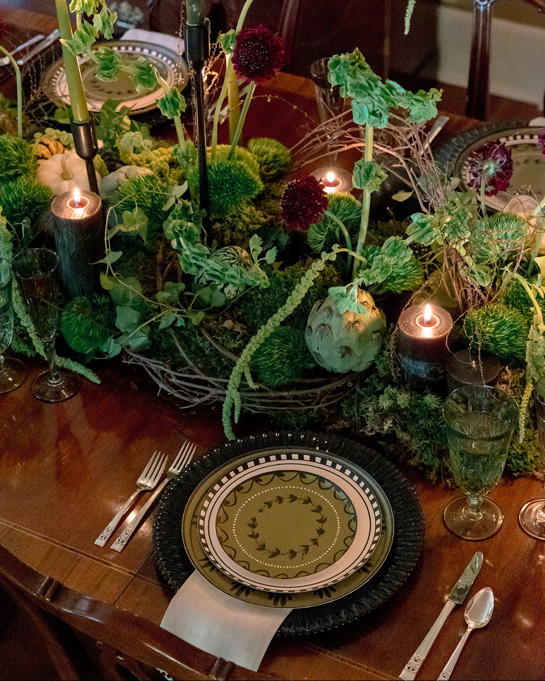 Fleur Dinner Plate Set - Wicked