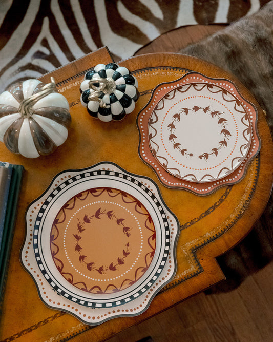 Fête Hors d'Oeuvres Plate Set - Maple