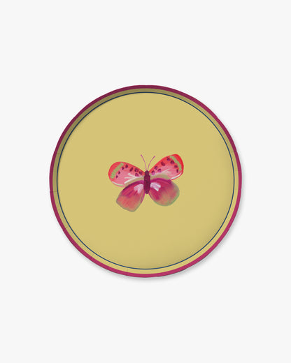 Odette Appetizer Plate Set - Magenta