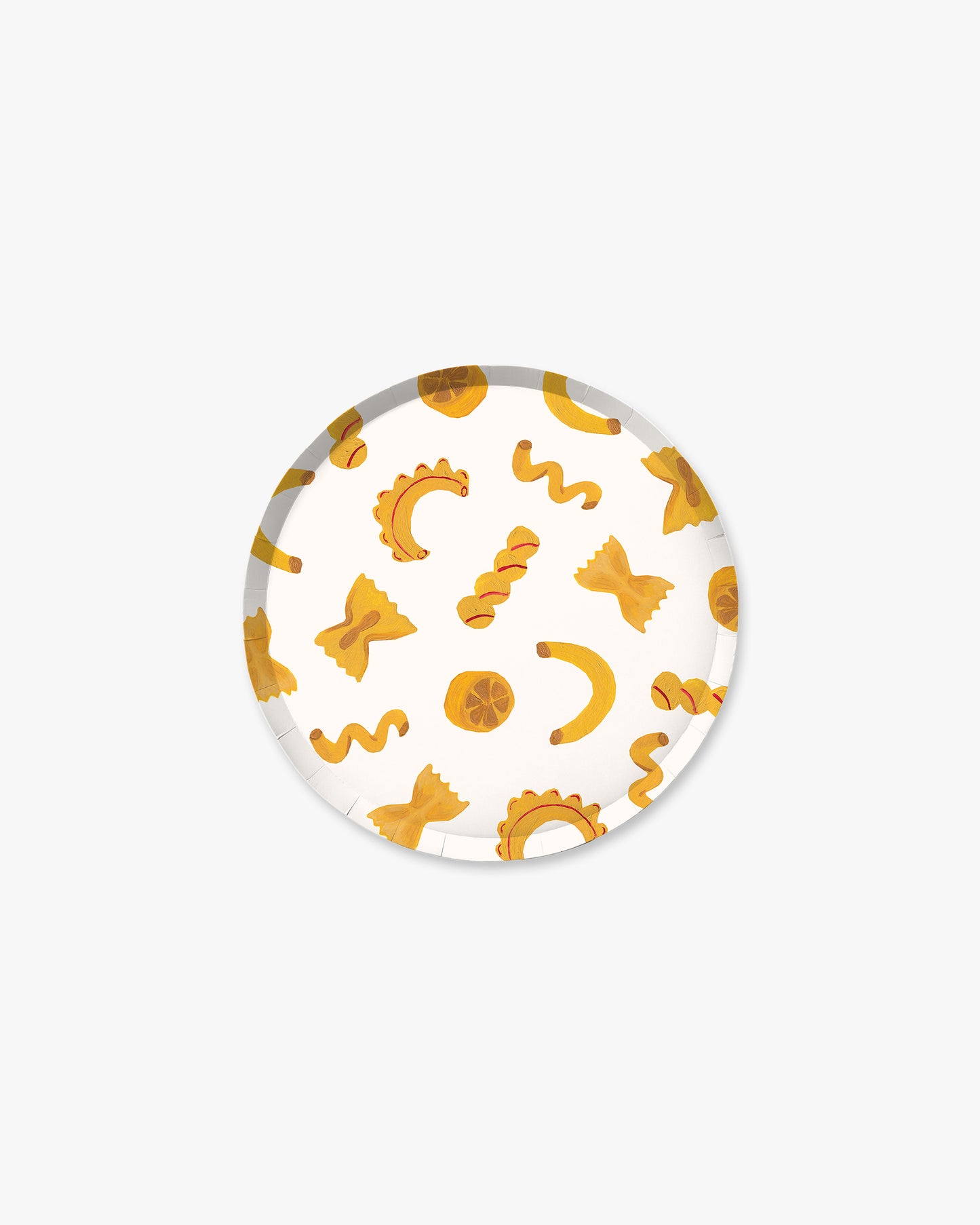 Pasta Party Hors d'Oeuvres Plate Set - Golden
