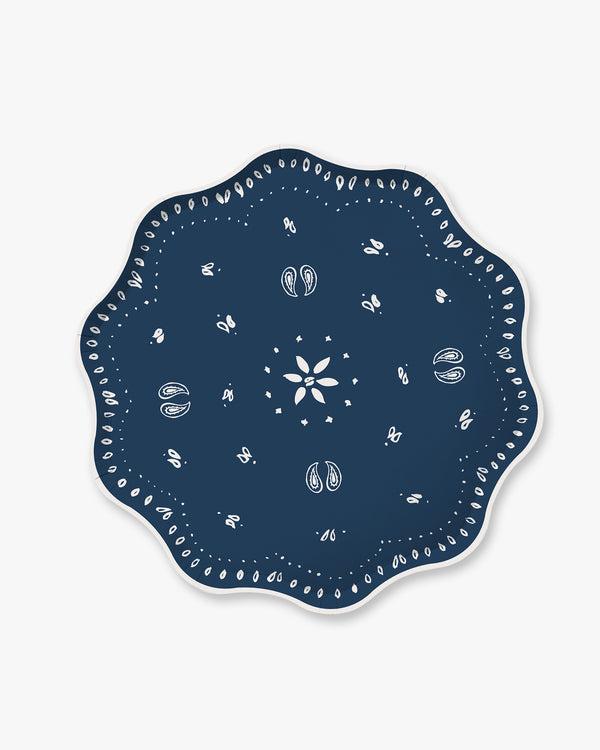 Rodeo Dinner Plate Set - Cobalt