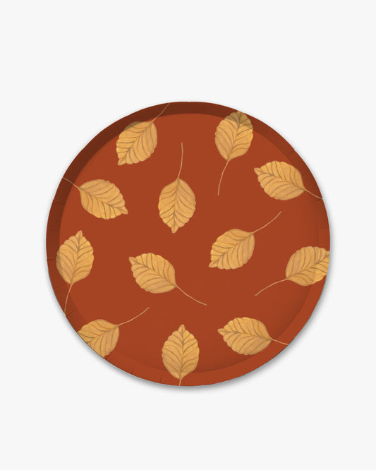 Beech Dinner Plate Set in Persimmon