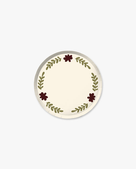 Casa Hors d'Oeuvres Plate Set - Creme