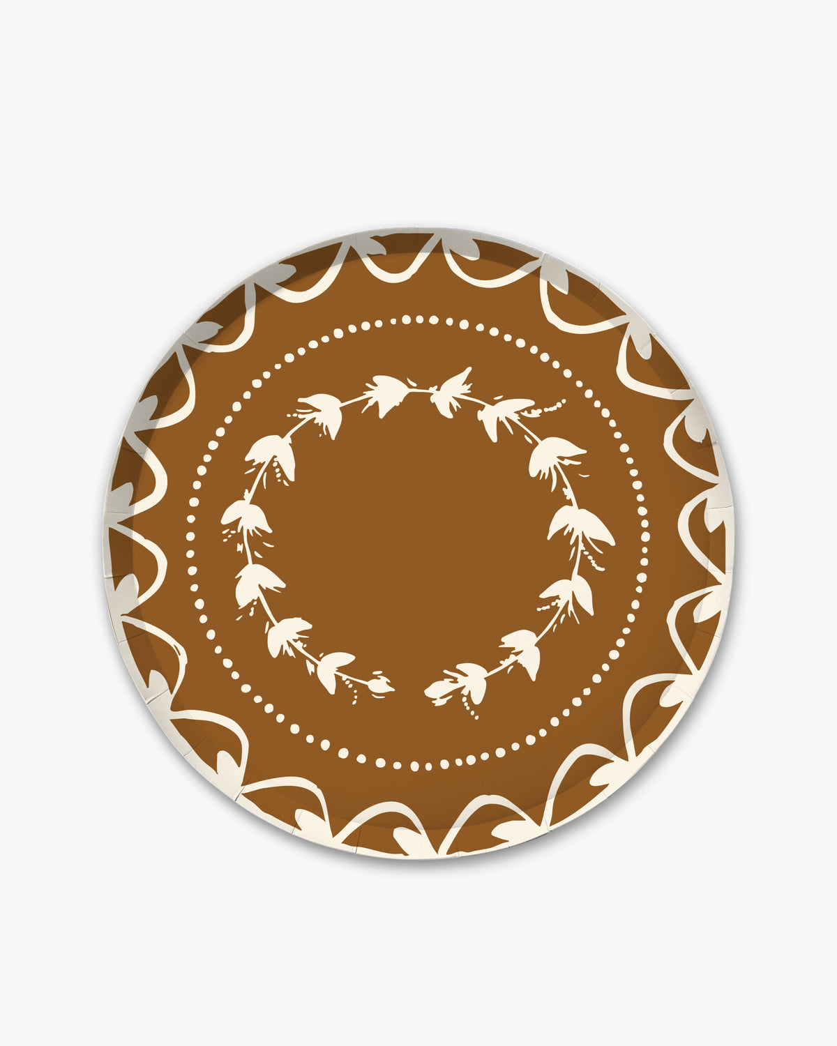 Fête Dinner Plate Set in Brass