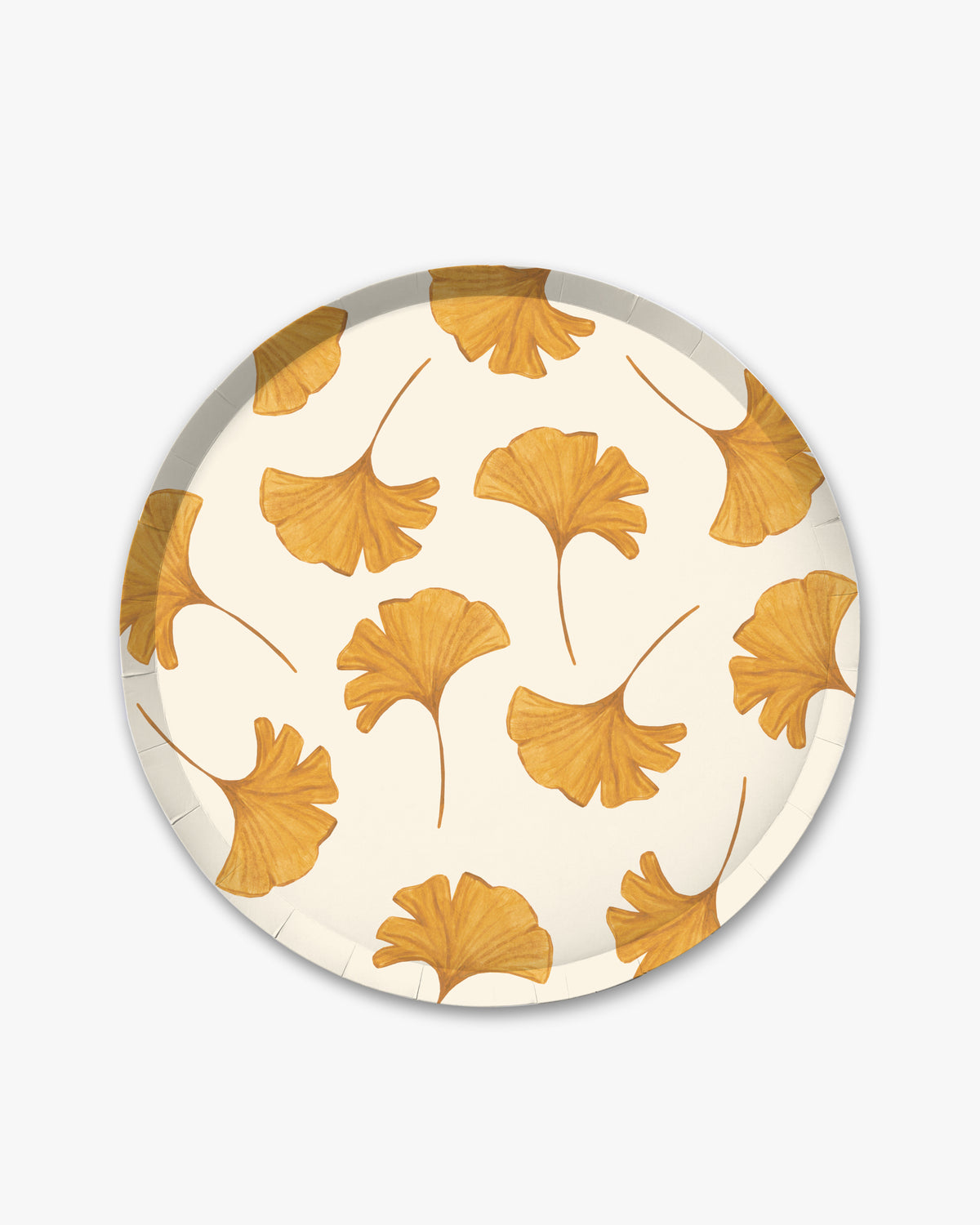 Ginkgo Dinner Plate Set in Golden