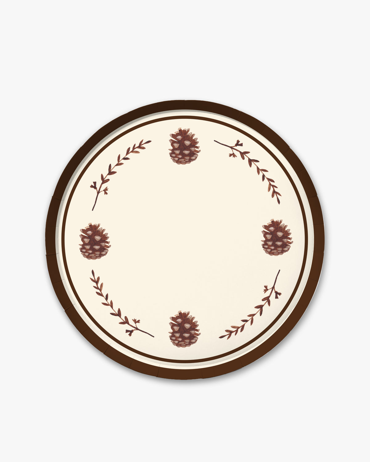 Grove Dinner Plate Set in Pinecone