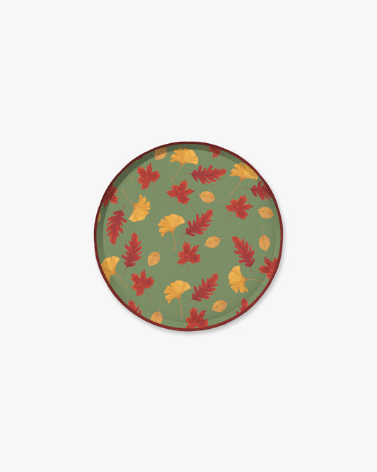 Hedgerow Hors d’Oeuvres Plate in Malachite
