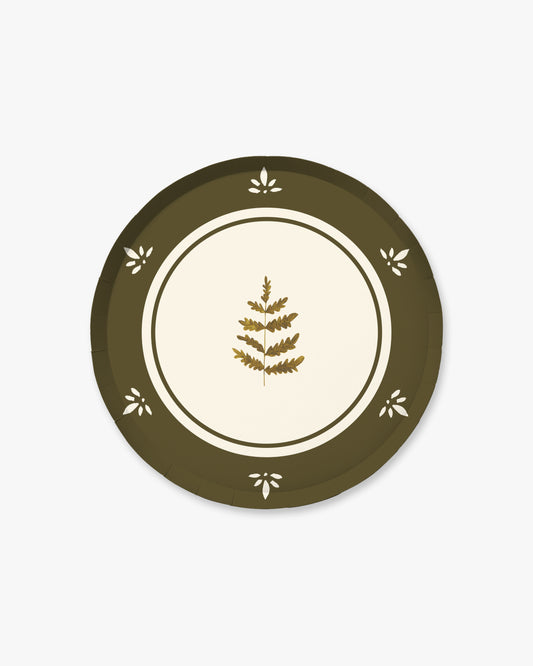 Maison Appetizer Plate Set in Autumn Oak