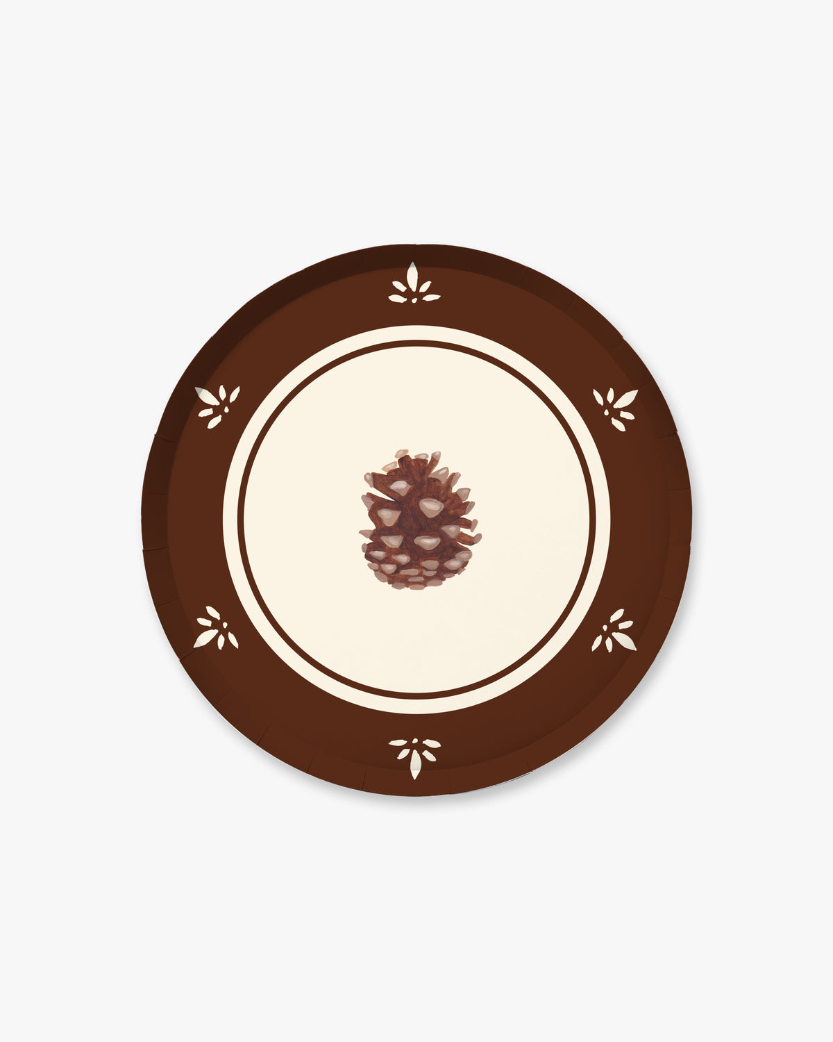 Maison Appetizer Plate Set in Pinecone