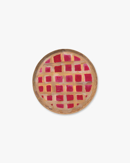 Second Slice Hors d’Oeuvres Plate Set in Cherry Pie