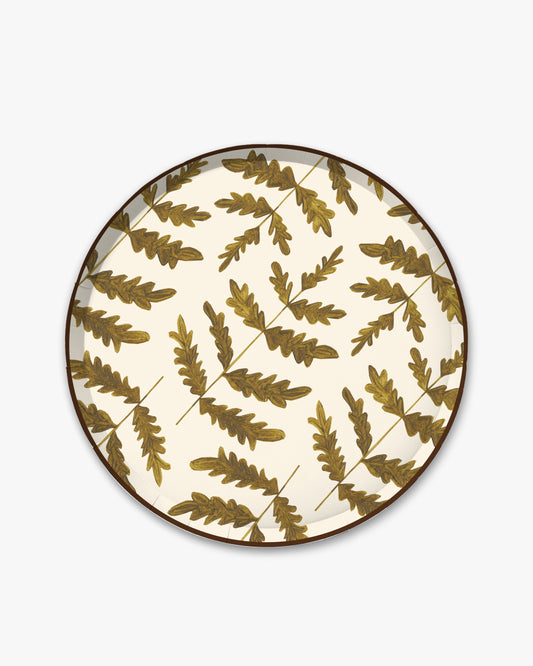 Woodland Dinner Plate Set in Autumn Oak