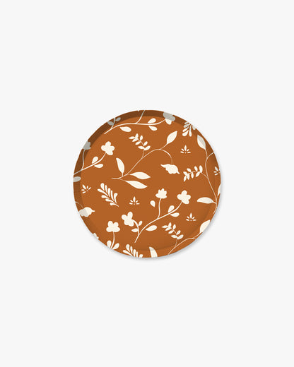 Woodland Hors d'Oeuvres Plate Set - Amber