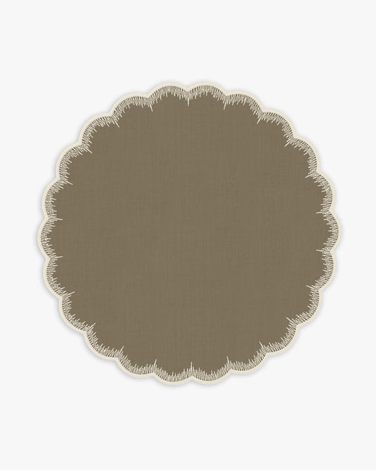 Aster Placemat in olive