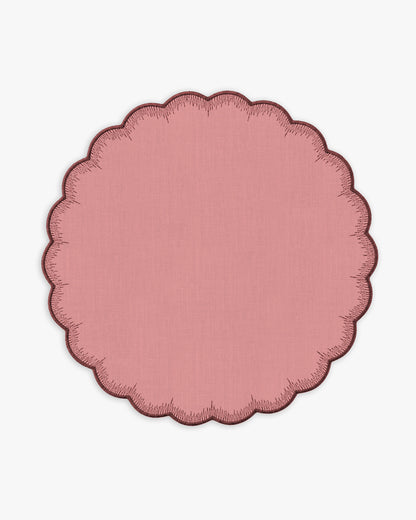 Aster Placemat in rose
