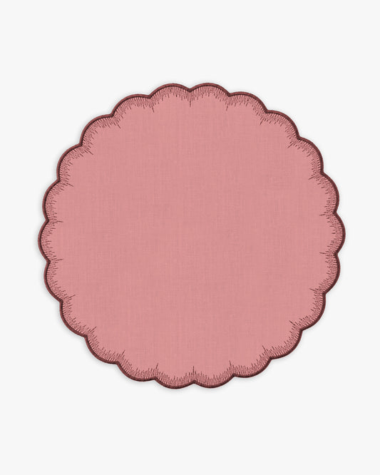 Aster Placemat in rose
