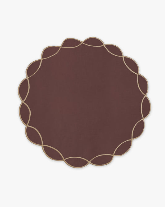 Marlowe Placemat in Mocha